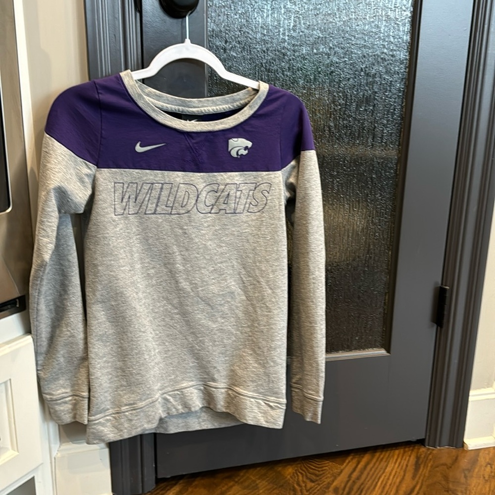 Nike women’s K state light sweatshirt. Xs